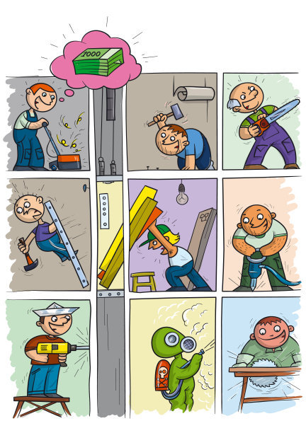 中国十大搞笑漫画排行榜(搞笑漫画作者排行榜)插图1