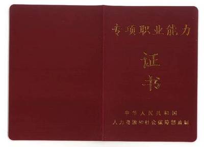 中国职业证书排行榜(热门职业证书排行榜)插图1