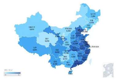 中国空气省份排行榜(中国最富省份排行榜)插图