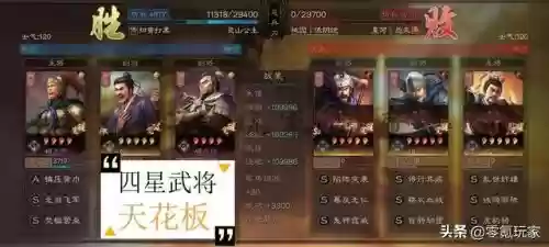横扫千军手游四星阵容(横扫千军聚气最快的阵容)插图