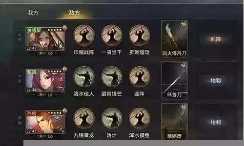 率土之滨州战阵容搭配插图