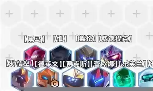 黑客羁绊阵容搭配图表插图