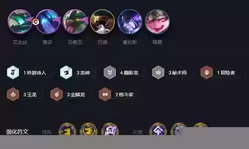 龙神阵容装备搭配图插图