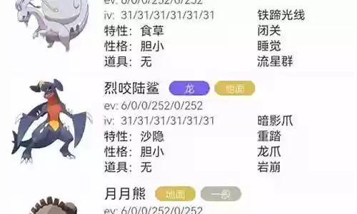阵容搭配 宝可梦插图