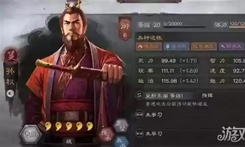孙权武将阵容怎么搭配插图