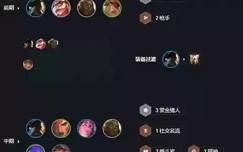 赏金猎人阵容搭配连败