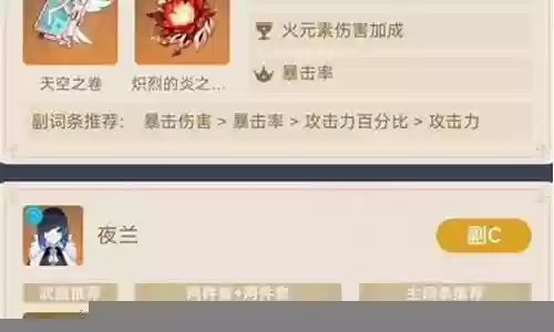 夜兰烟绯阵容搭配插图