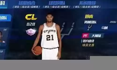 天堂篮球阵容搭配图表大全插图