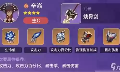 辛焱阵容搭配0命插图