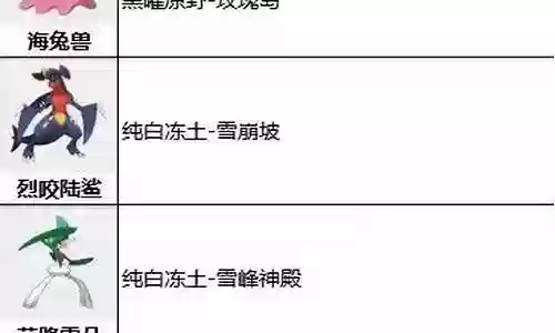 阿尔宙斯后期阵容搭配插图