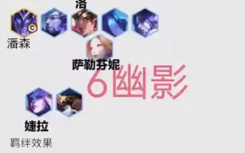 云顶之弈影阵容阵容攻略