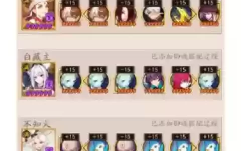 少女斗技阵容