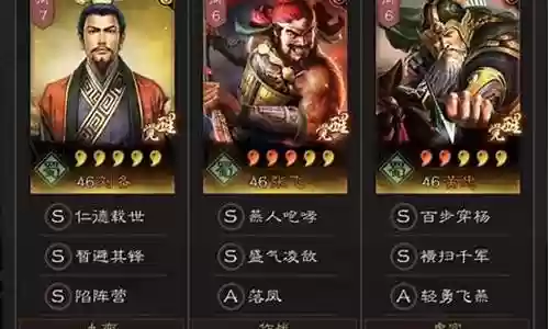 黄忠刘备徐庶阵容搭配图插图