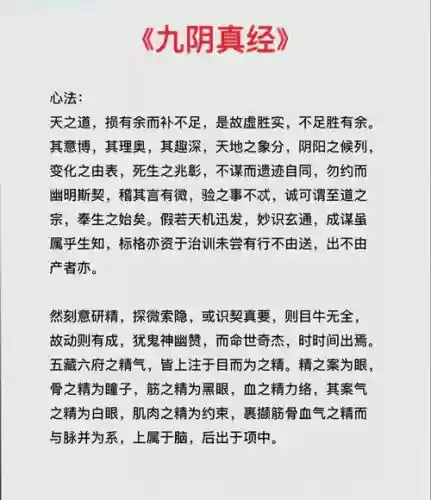 九阴真经极乐小白攻略插图1