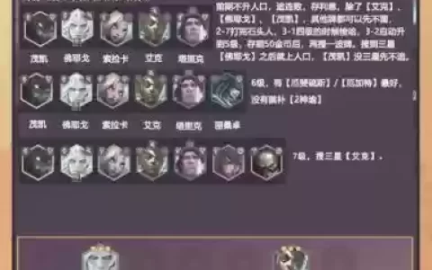 巨树阵容解析
