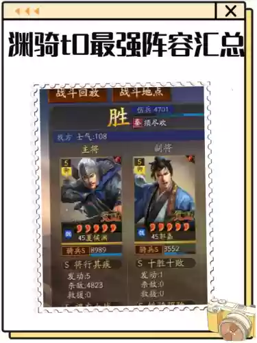 渊骑阵容插图