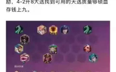 6护卫阵容s8阵容图