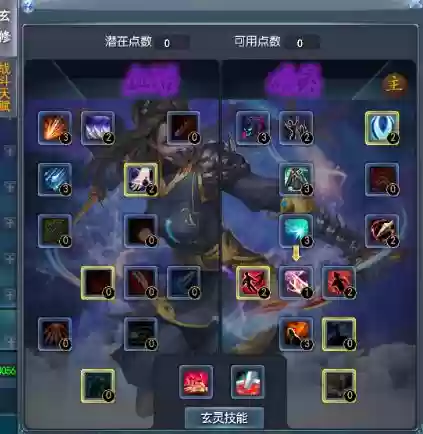 天下3魍魉加点技能插图 天下3魍魉加点技能插图