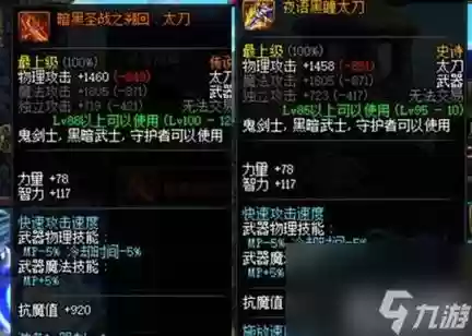 帝血弑天传说装备分析插图