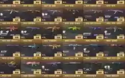cf英雄武器的图片大全图片
