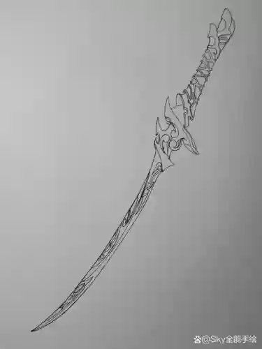素描武器图片插图
