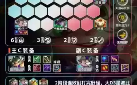 强化选阵容