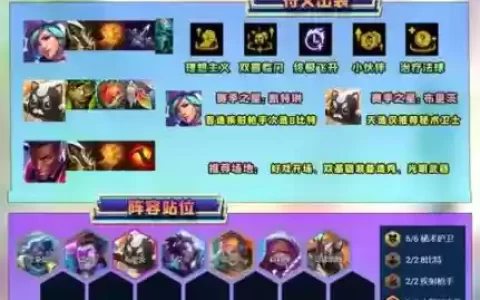 阵容搭配乱来