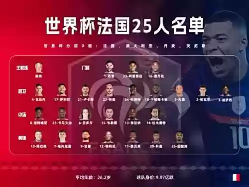 法国阵容英文插图1
