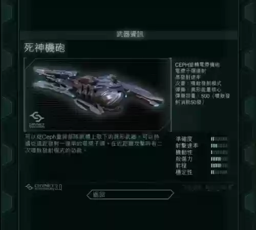 孤岛危机武器代码大全插图