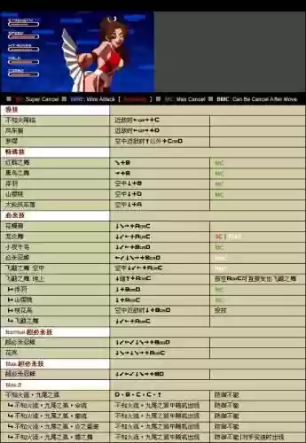 拳皇不知火舞全部技能_2插图