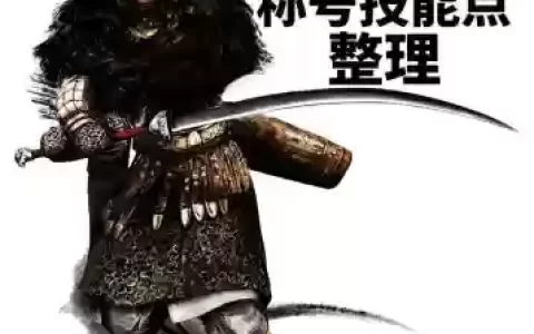 骑马与砍杀主角加技能
