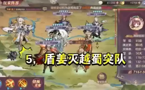 灭姜阵容