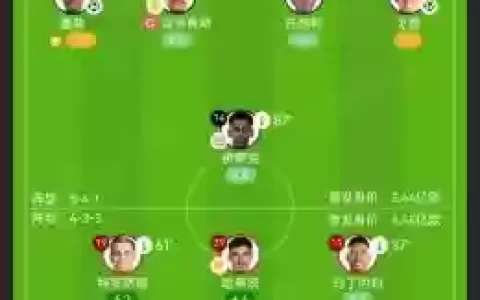 0405赛季纽卡阵容搭配_1