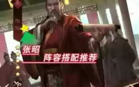 张昭阵容搭配