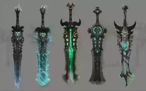 魔兽个性武器幻化