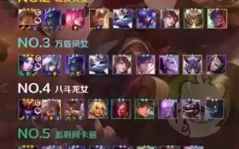 天选阵容搭配