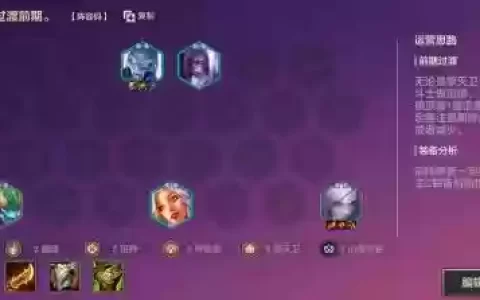 秘密推进阵容