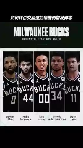 nba雄鹿阵容插图