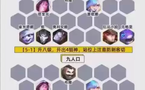 枪炮阵容搭配攻略