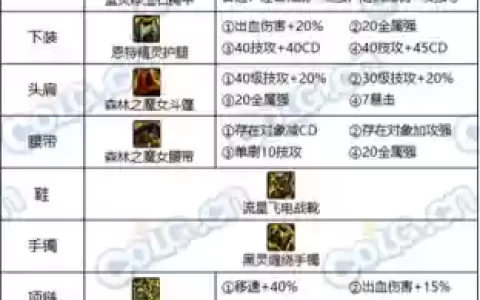 dnf福音传道者输出装备选择