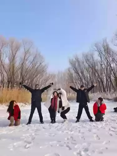 雪景拍照阵容插图