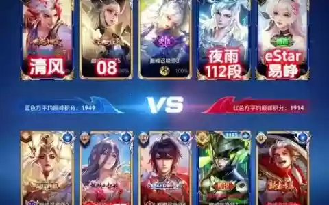 孙策kpl阵容
