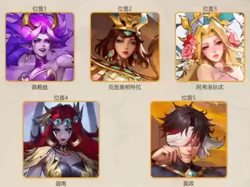 女霸王阵容插图