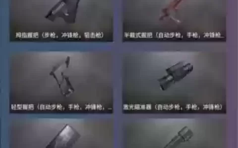 刺激战场武器配件