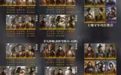 黄荒阵容