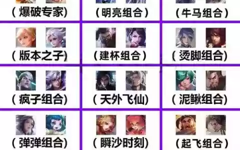 王者骚阵容搭配
