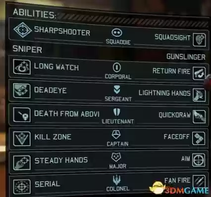 幽浮突击技能插图 幽浮突击技能插图