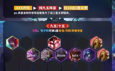 运气福利阵容