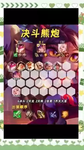斗炮阵容搭配插图