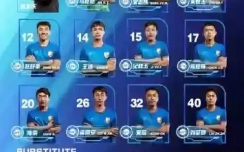 大连足协阵容